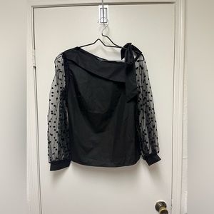 Black Long Sleeve Top
